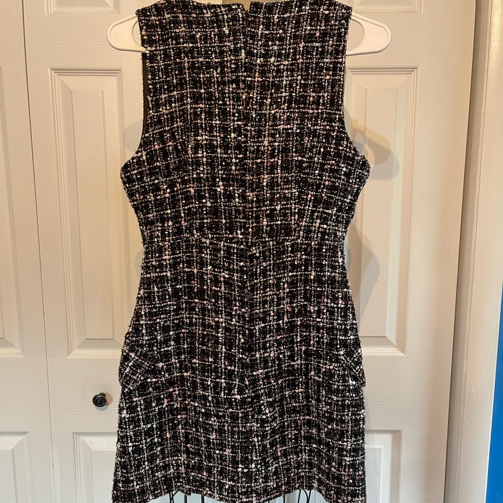 TWEED MINI DRESS - Picture 2 of 5